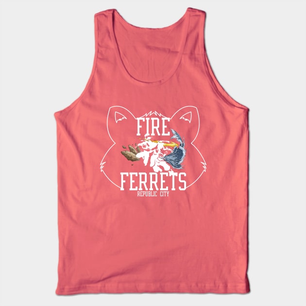 Fire Ferrets Tank Top by punkxgamer